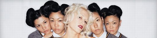 Gwen Stefani and her Asian chick posse