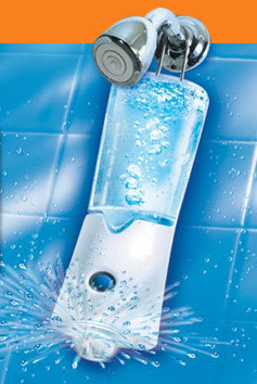 Automatic shower cleaner from Scrubbing Bubbles